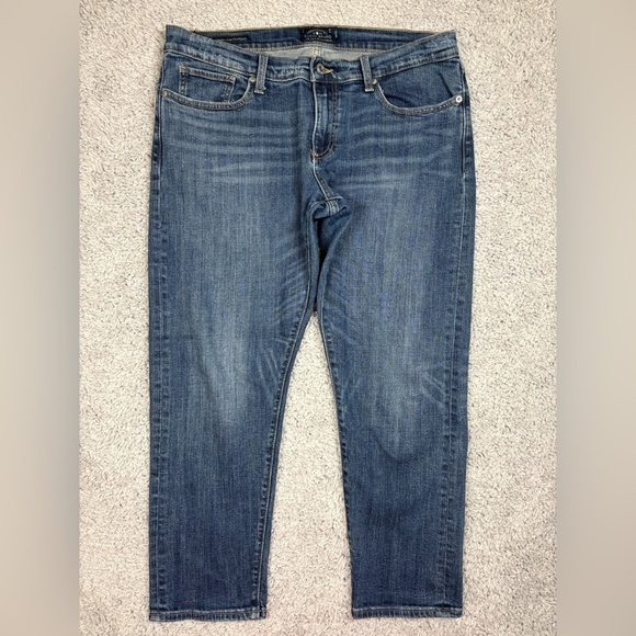 Lucky Brand Denim - Lucky Brand Jeans Womens 10 Sienna Slim Boyfriend Dark Wash Denim Casual Classic